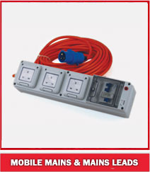 Mobile Mains & Mains Leads